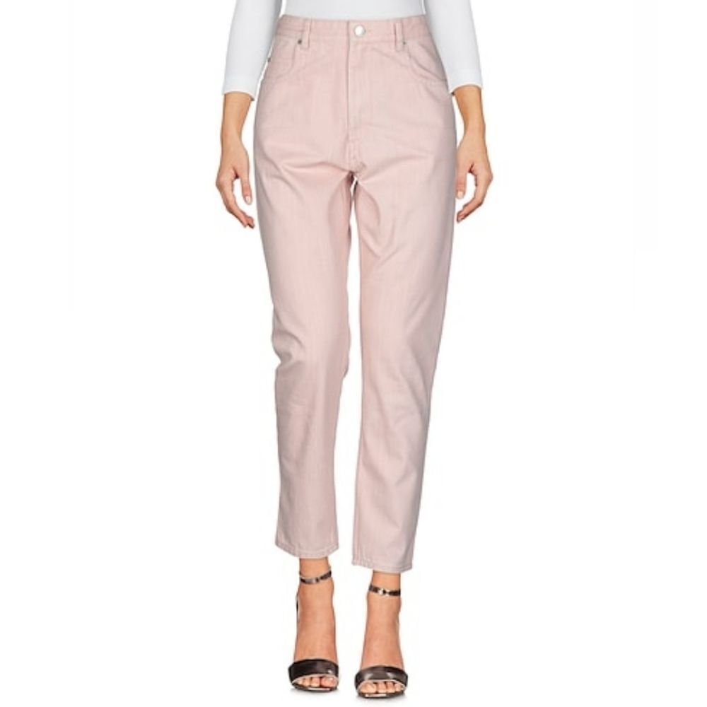 ISABEL Marant Etoile high waist pink jeans 4(36) BNWT - Picture 1 of 5